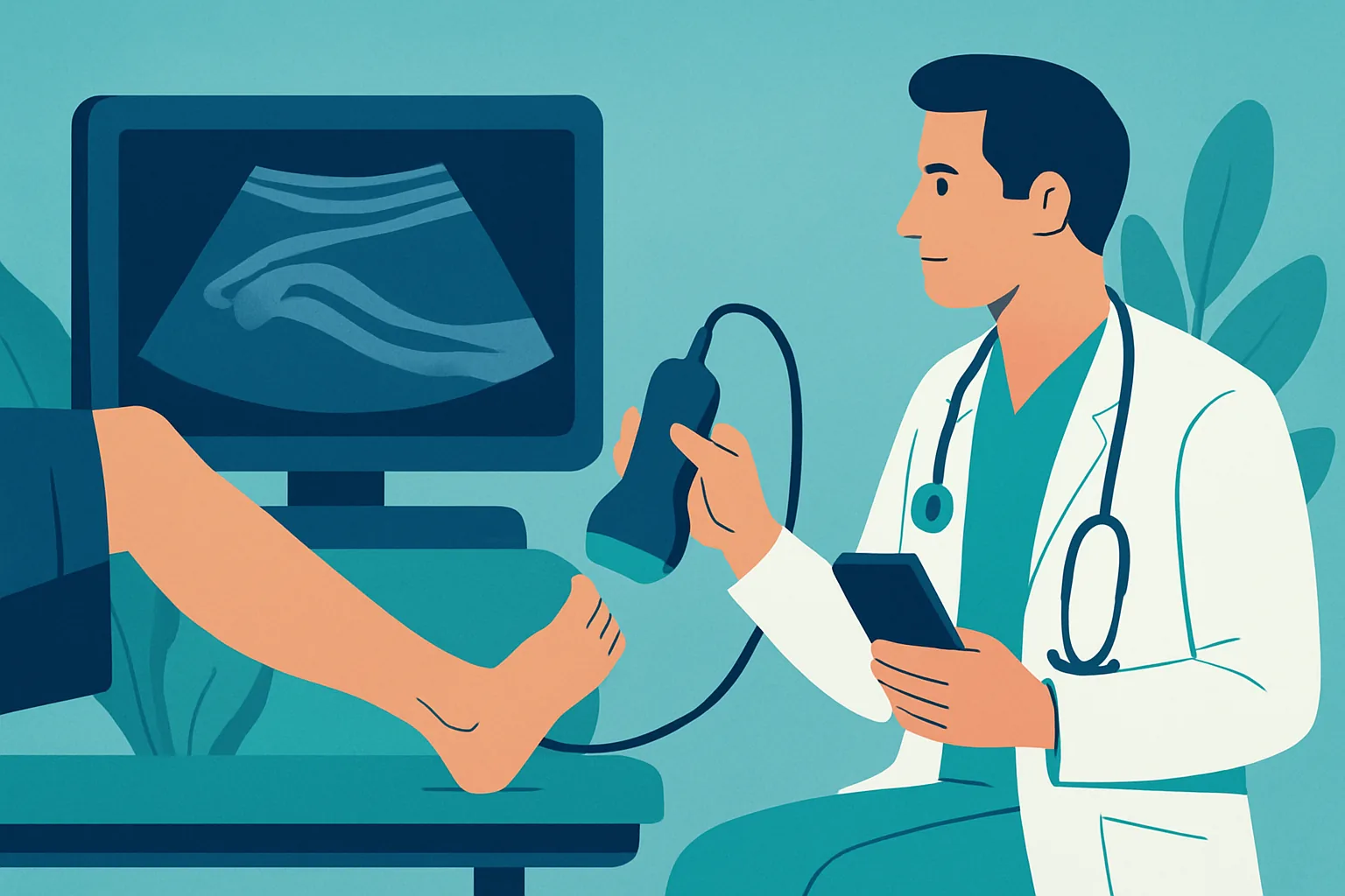 Échographie du tendon d'Achille : guide pratique pour le diagnostic