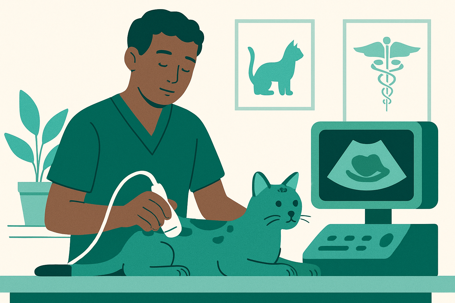 Prix d'une échographie pour chat : combien ça coûte ?